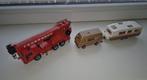 Siku Brandweerwagen en VW met Caravan, Ophalen of Verzenden, Gebruikt, Jongen of Meisje