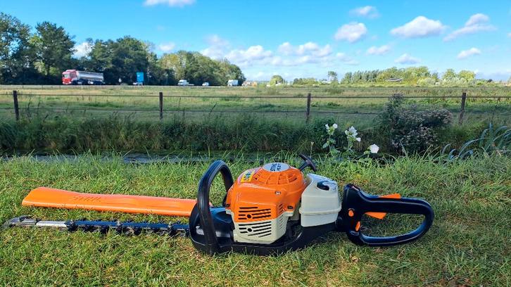 Stihl HS 81 T heggenschaar., Tuin en Terras, Heggenscharen, Gebruikt, Benzine, Ophalen of Verzenden