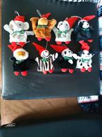 Super de Boer christmas kerstfeest vingerpopjes handpopjes, Kinderen en Baby's, Speelgoed | Knuffels en Pluche, Ophalen of Verzenden