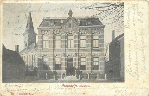 (380-219-031) Assendelft Raadhuis, Verzamelen, Ansichtkaarten | Nederland, Noord-Holland, Verzenden