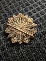 Filigrain  zilveren broches, Sieraden, Tassen en Uiterlijk, Broches, Ophalen of Verzenden, Zo goed als nieuw, Zilver, Zilver
