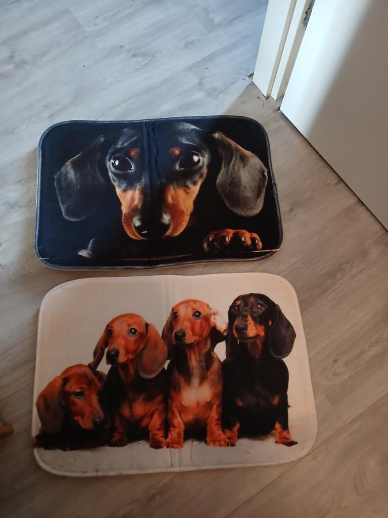 Teckel verzameling, Ophalen, Zo goed als nieuw, Hond of Kat, Beeldje of Figuurtje