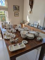 Mooi, uitgebreid authentiek Boerenbont servies ruim 100 stuk, Ophalen, Zo goed als nieuw, Aardewerk, Boerenbont