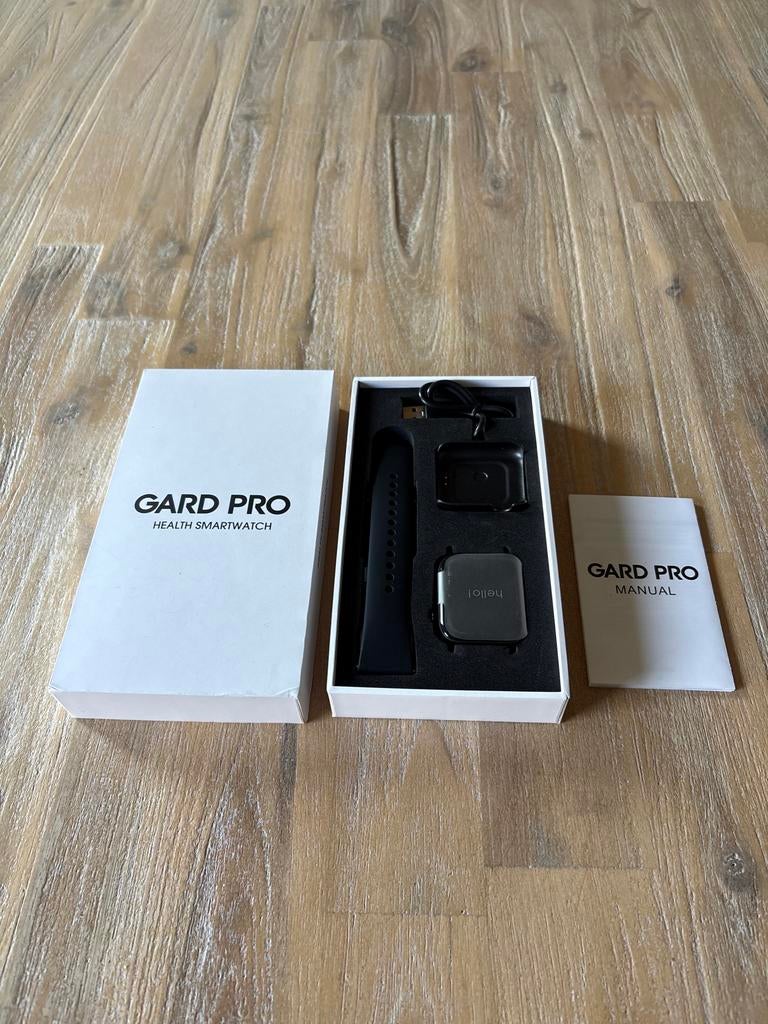 Gard Pro Health Smartwatch - Nieuw en Ongebruikt!, Sieraden, Tassen en Uiterlijk, Smartwatches, Ophalen, Nieuw, Zwart