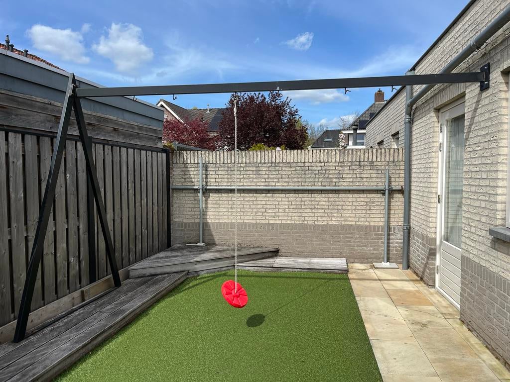 IJzeren schommel 381,5cm breed, Ophalen, Gebruikt, Schommel