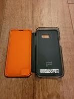 Samsung Galaxy A3 case hoesje zwart / oranje, Ophalen of Verzenden, Zo goed als nieuw, Overige modellen, Frontje of Cover