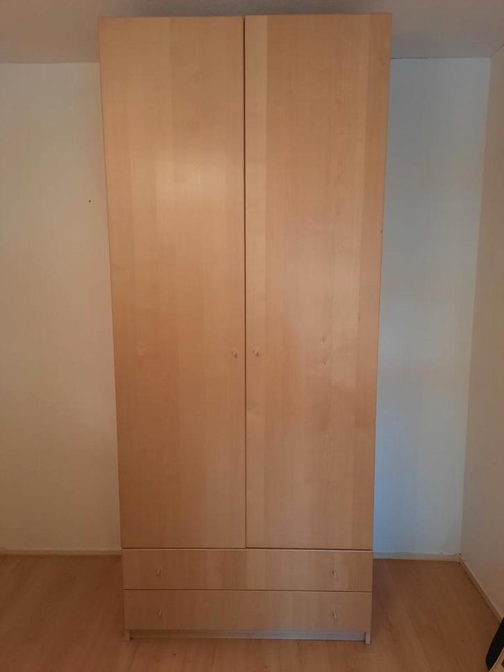 IKEA PAX kledingkast lichtbruin, Huis en Inrichting, Kasten | Kledingkasten, Zo goed als nieuw, 200 cm of meer, 50 tot 100 cm