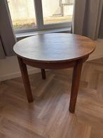 Uitschuifbare houten tafel, Ophalen, Gebruikt, 100 tot 150 cm, 50 tot 100 cm