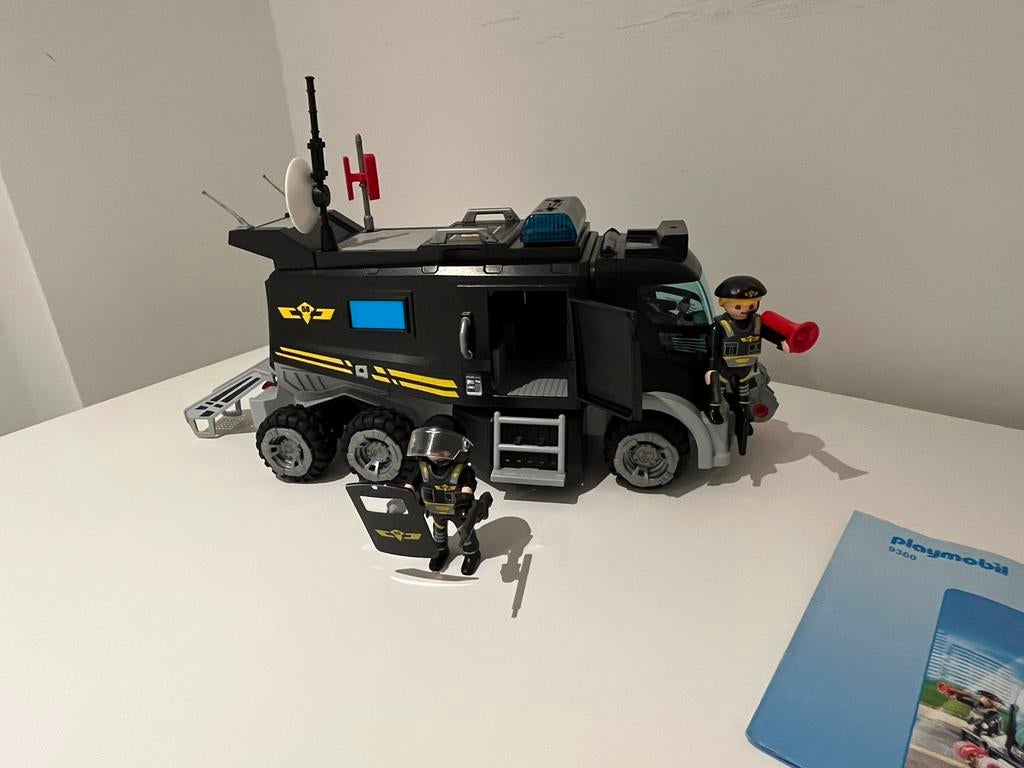 Playmobil City Action SIE - truck 9360, Ophalen of Verzenden, Zo goed als nieuw, Compleet