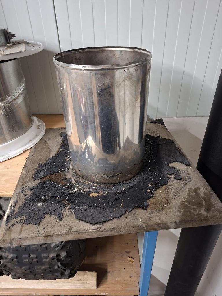 Kachel doorvoer plat dak, Doe-het-zelf en Verbouw, Buizen en Afvoer, Ophalen