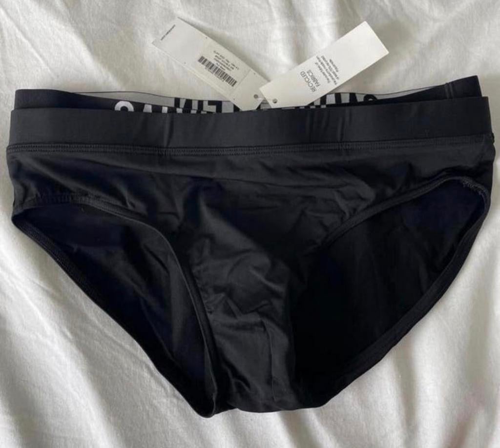 Calvin Klein Zwemslip Nieuw, Verzenden, Maat 48/50 (M), Zwart, Zwemslip