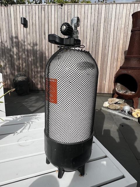 Duikfles 12 liter, Ophalen, Zo goed als nieuw, Duikfles