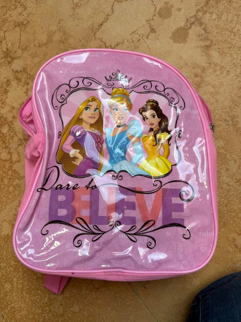 Prinsessen rugzakje, Ophalen, Gebruikt