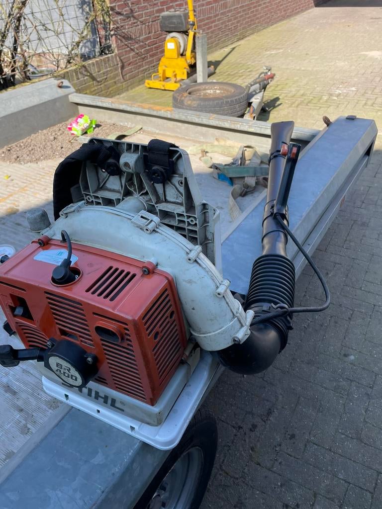 Stihl bladblazer, Tuin en Terras, Bladblazers, Ophalen, Gebruikt, Benzine