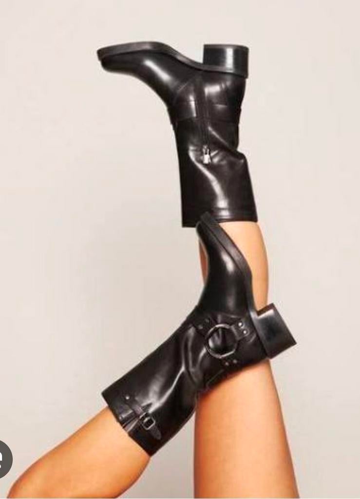 Olcay & Dolshe laarzen / boots 37, Hoge laarzen, Olcay & Dolshe, Zwart, Ophalen of Verzenden