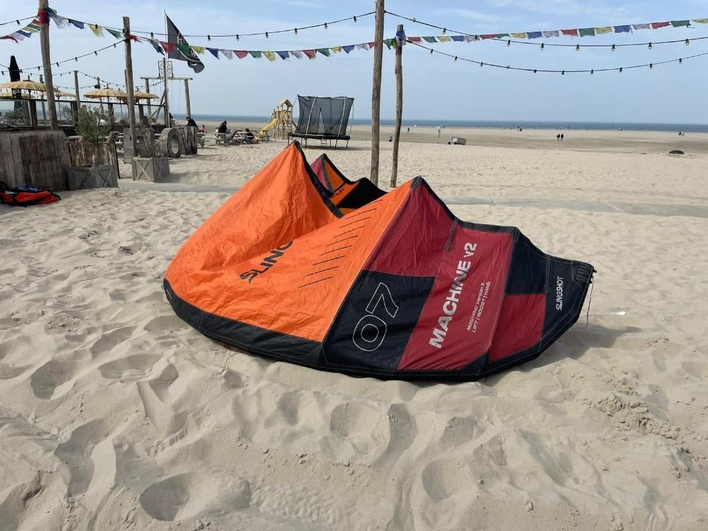 Slingshot MachineV2 7m, Ophalen, Gebruikt, Geen board, Kite