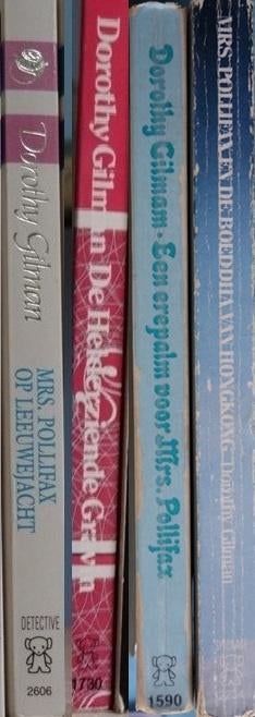 Meerdere pockets Dorothy Gilman - o.a. mrs. Pollifax, Boeken, Detectives, Gelezen, Ophalen of Verzenden