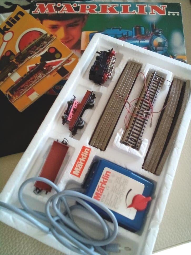 Märklin vintage '80 s  starterspakket 0974, Hobby en Vrije tijd, Modeltreinen | H0, Wisselstroom, Ophalen of Verzenden, Märklin