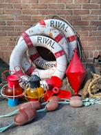 Oude vintage reddingsboei schroef drijver ankerboei decorati, Gebruikt, T, Ophalen of Verzenden, N