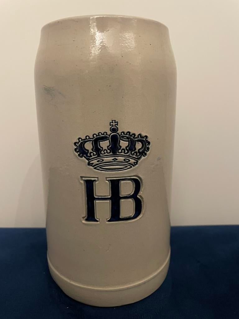 Hofbräuhaus München | steengoed bierpul | 1940-1990, Ophalen of Verzenden