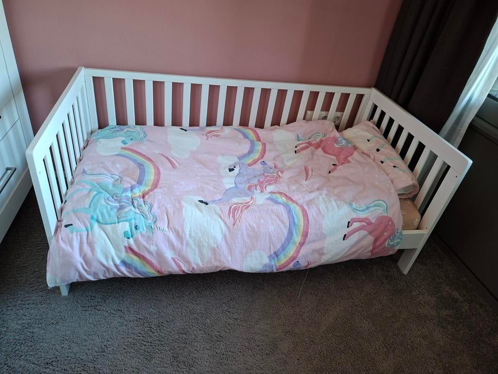 Peuterbed Petite Amelie nieuw!, Kinderen en Baby's, Kinderkamer | Bedden, Ophalen, Nieuw, 70 tot 85 cm, 140 tot 160 cm