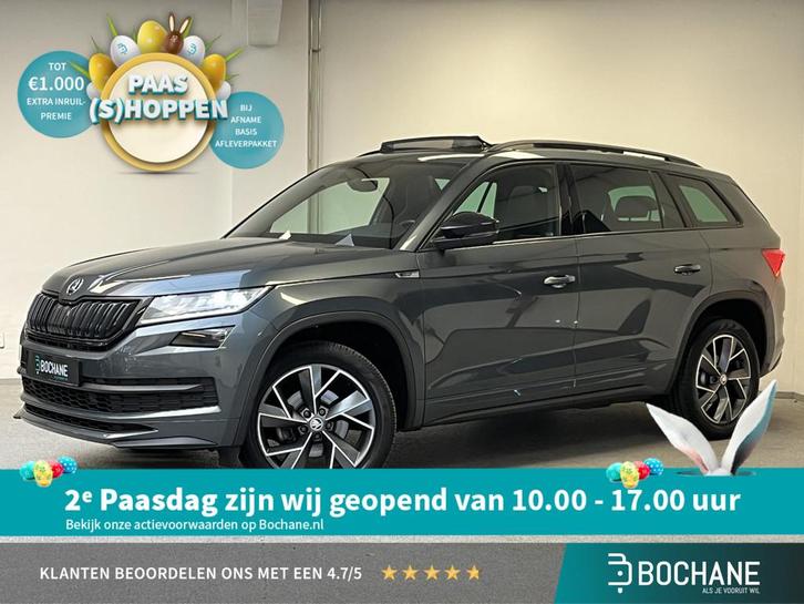 Skoda Kodiaq 1.5 TSI Sportline | TREKHAAK | PANO | CANTON |, Auto's, Skoda, Bedrijf, Te koop, Kodiaq, ABS, Achteruitrijcamera
