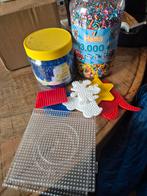 Grote set Hama strijkkralen met grondplaten, Kinderen en Baby's, Speelgoed | Educatief en Creatief, Ophalen of Verzenden, Gebruikt