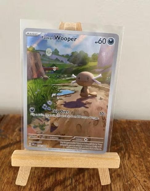 ** Phantasmal Flames Pokemon - Paldean Wooper **, Ophalen of Verzenden, Zo goed als nieuw