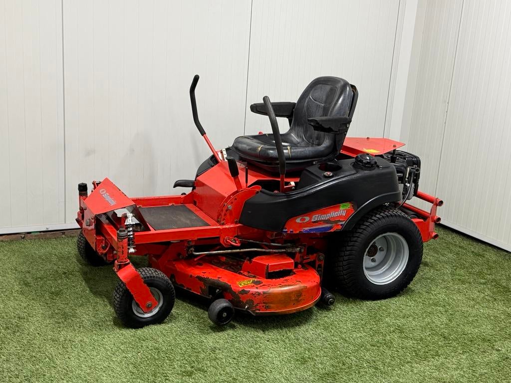 Krachtige Simplicity zero turn zitmaaier 2cilinder, Ophalen, Zo goed als nieuw, 120 cm of meer