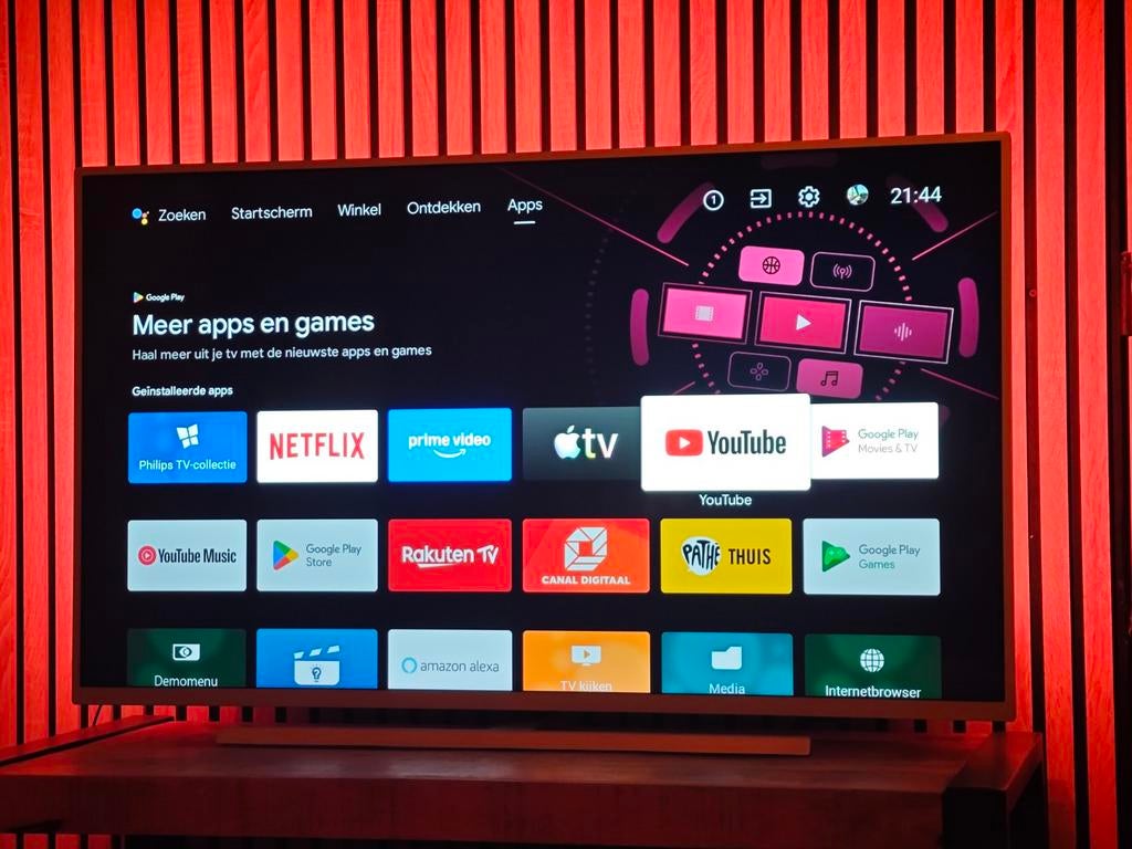 Philips The One (43PUS7304) - Ambilight 4K Smart TV 43 inch, Ophalen, Philips, 50 Hz, 100 cm of meer