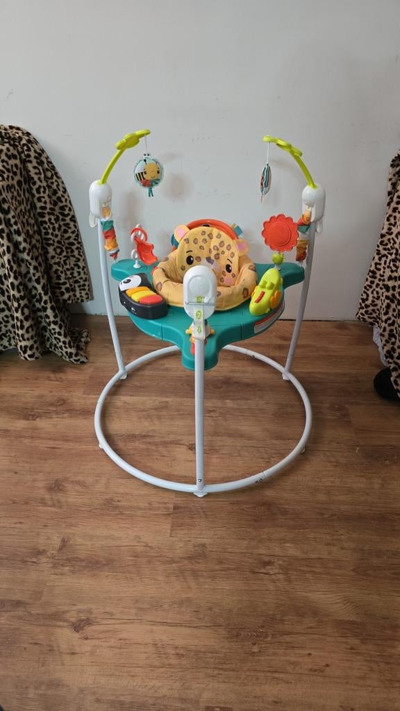 Baby springstoel, Kinderen en Baby's, Kinderkamer | Tafels en Stoelen, Ophalen of Verzenden, Zo goed als nieuw, Stoel(en)