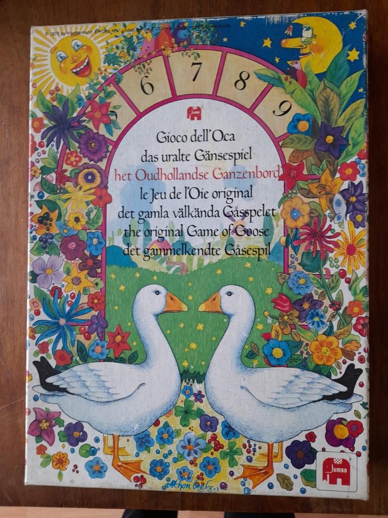 Oud JUMBO ganzenbord spel, Ophalen of Verzenden