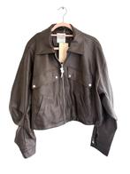 Donkerbruin cropped bomberjack Copperose nieuw, Kleding | Dames, Ophalen of Verzenden, Nieuw, Maat 36 (S), Bruin