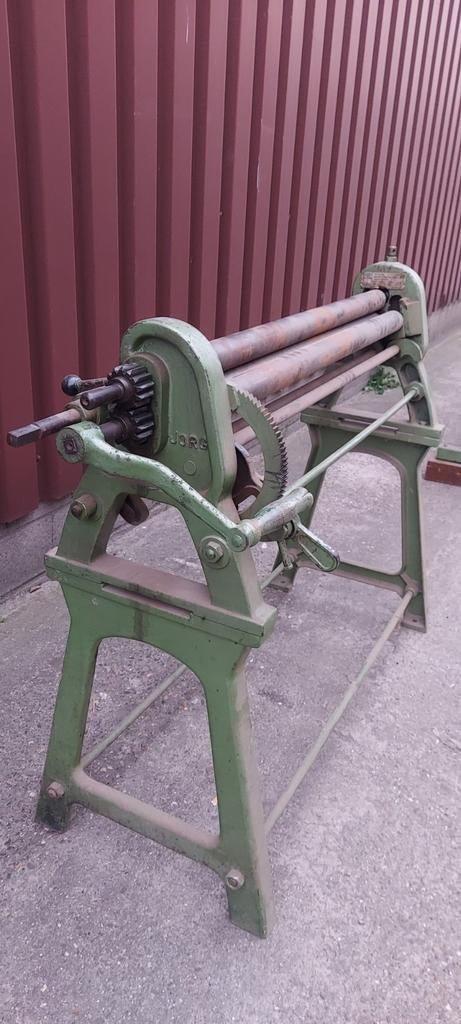 Jorg plaatwals, Ophalen, Nieuw, Metaaldraaibank