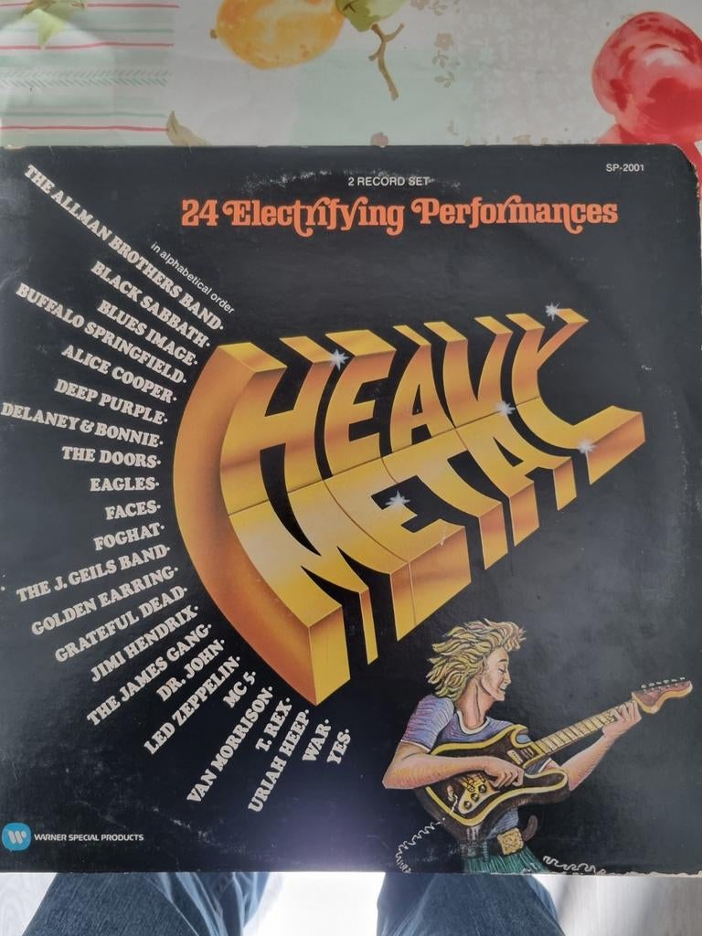 Heavy metal volume 2 vinyl dubbel lp, Ophalen of Verzenden, Gebruikt
