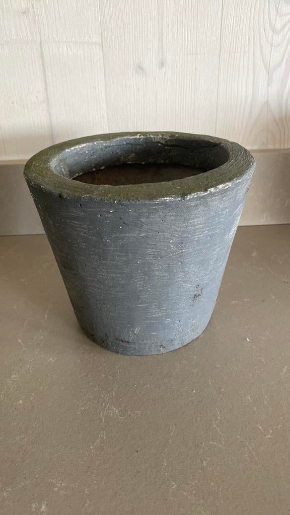 Bloempot, Ophalen, Rond, Zo goed als nieuw, Aardewerk