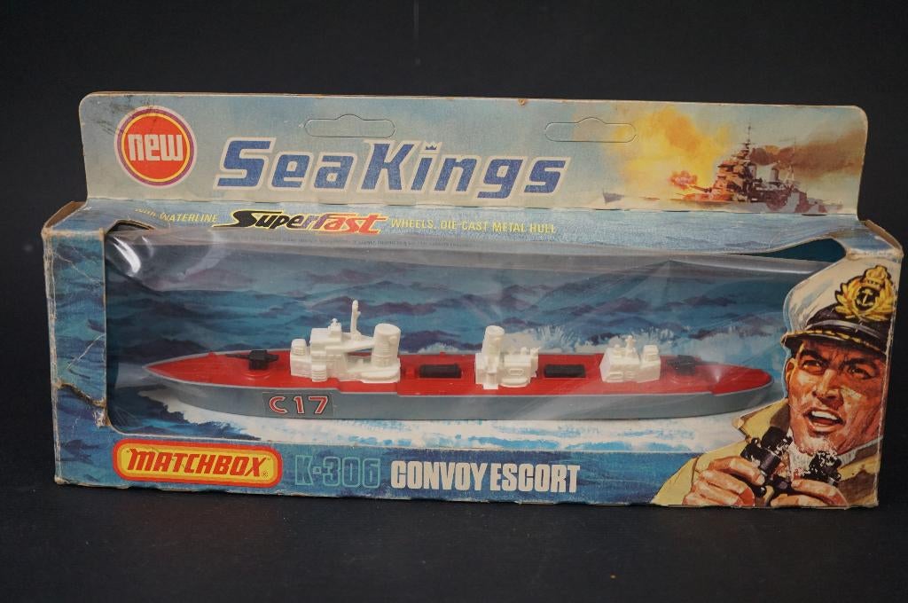 Matchbox Sea Kings convoy escort - TOP vintage, Antiek en Kunst, Ophalen of Verzenden