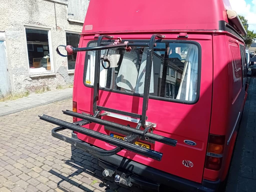 Ford Transit 2.5 80 VAN D 1994 camper kampeerwagen, Caravans en Kamperen, Buscamper of Camperbus, Luifel, Particulier, Koelkast