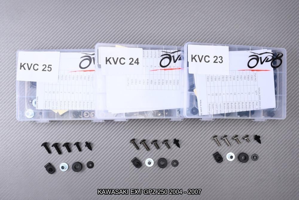 Kit visserie pour KAWASAKI GPZ 250 EX250 2004 - 2007, Motoren, Ophalen of Verzenden, Nieuw