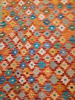 Handgeweven oosterse wollen kelim loper 198x86, Info@SlatsAntiek.nl, Crème, Vof Slats Antiek, Kelim