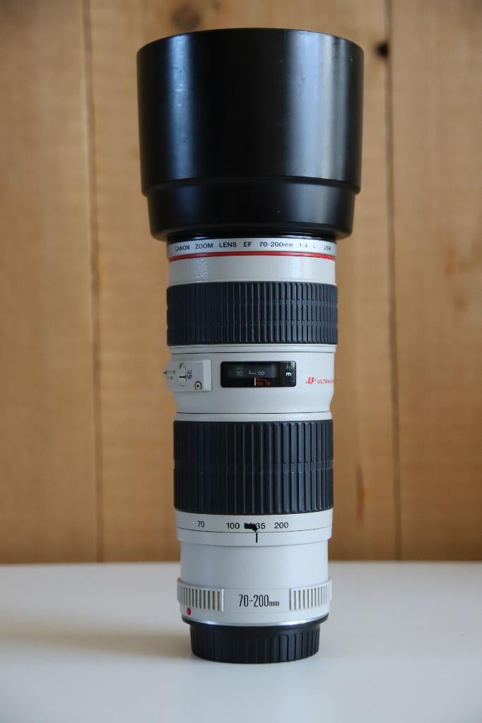 Canon EF 70-200mm F/4 L USM, N.v.t., N.v.t., Zo goed als nieuw, Zoom