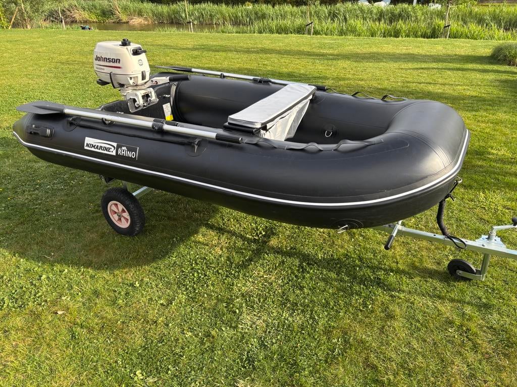 *** Rubberboot Nimarine Black Rhino 290 incl. Toebehoren***, Aluminium, Zo goed als nieuw, Benzine, Minder dan 70 pk