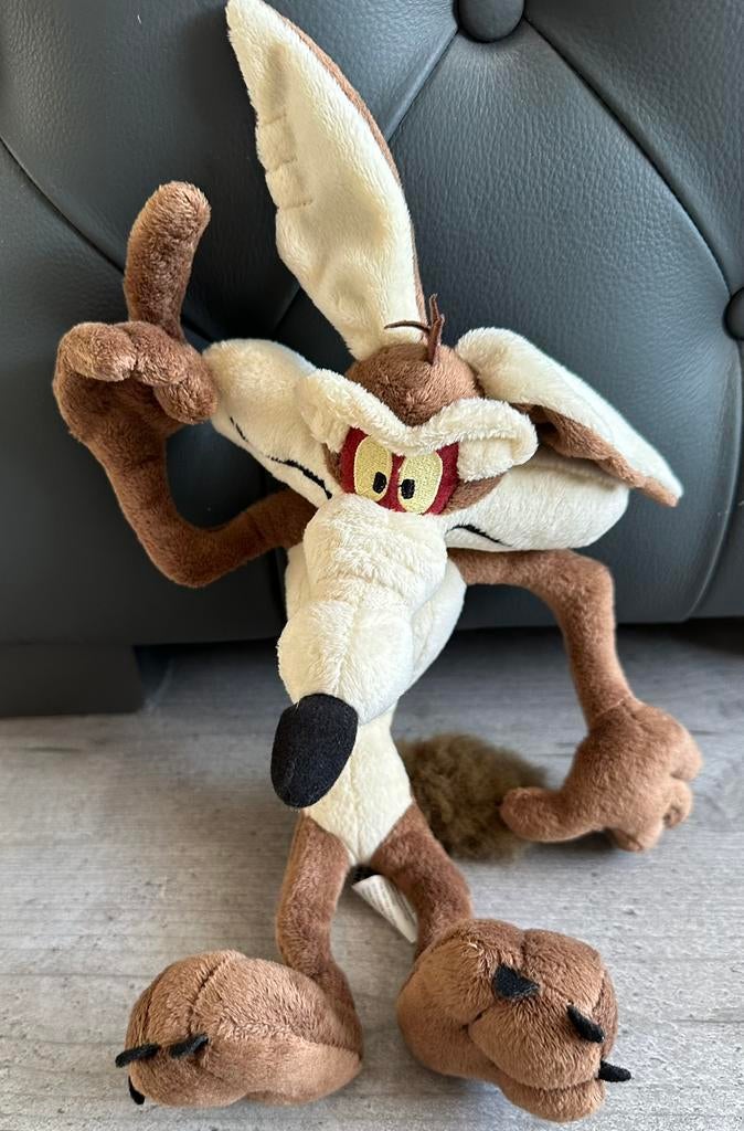 Looney Tunes “coyote” knuffel, Ophalen of Verzenden, Nieuw