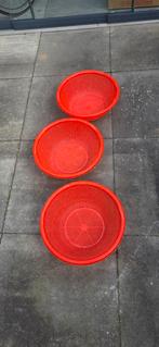 vergieten, Ophalen, Rond