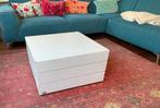 Blocco design salontafel Leolux wit draaibaar, Huis en Inrichting, Ophalen, Modern design, Gebruikt, Vierkant