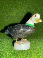Exclusief Eendenbeeld: Obsidiaan, Kwarts & Andes-Opaal, Antiek en Kunst, Ophalen of Verzenden