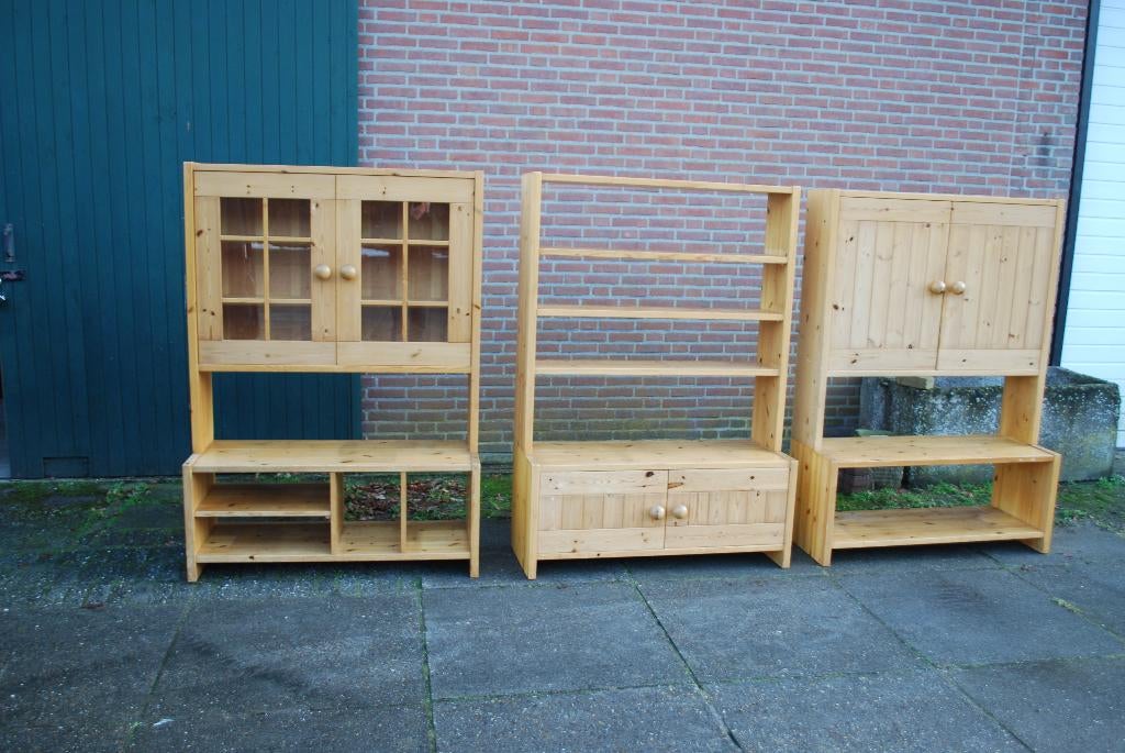 Scandinavische grenen kasten AKSO, Antiek en Kunst, Ophalen