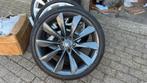 Originele tesla model S 21 inch sonic carbon velg, Auto-onderdelen, Ophalen, Velg(en), 21 inch, Personenwagen