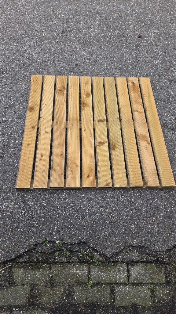 Houten terrastegels, Ophalen, Gebruikt, Minder dan 5 m², Hout