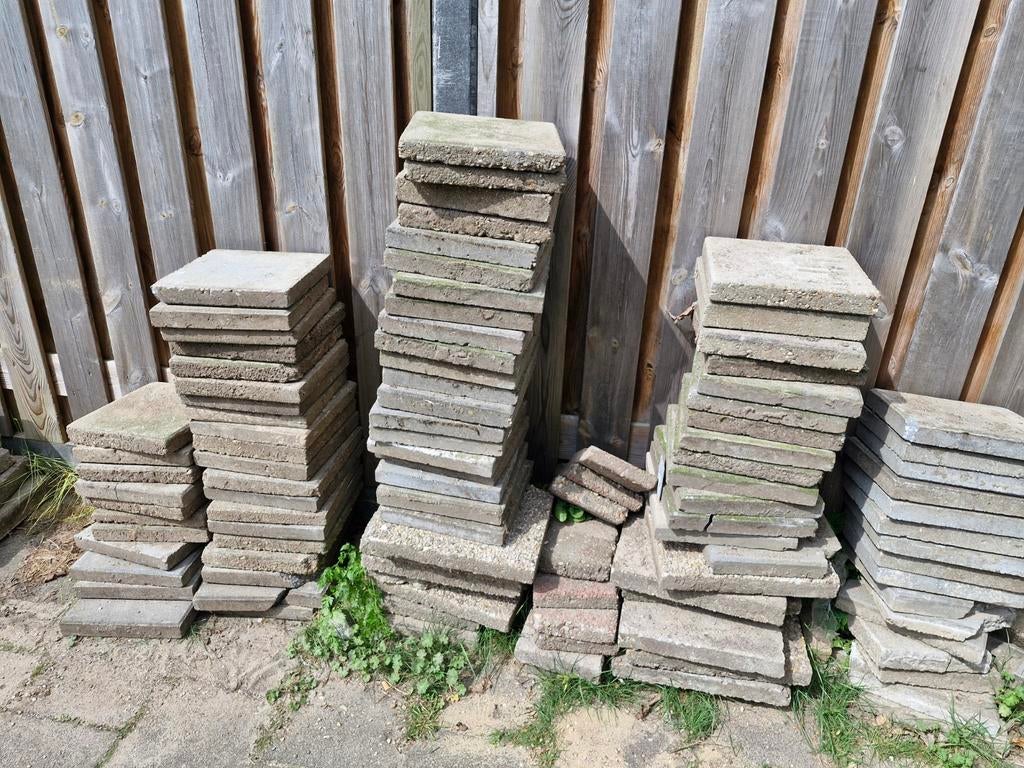 Gratis straat tegels meenemen, Tuin en Terras, Ophalen of Verzenden